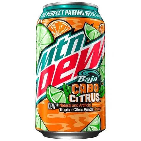 Mountain Dew Baja Cabo Citrus Blast (12oz Can)