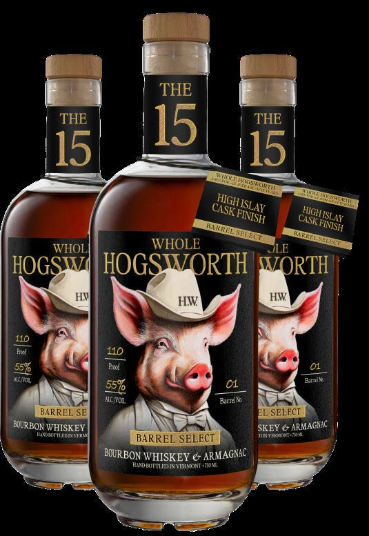 Hogsworth 15 Year Light Islay Cask Finish Barrel Select (750ml)
