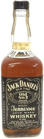 Jack Daniels Old No 7 Vintage 1976 90 Proof (1 Quart)