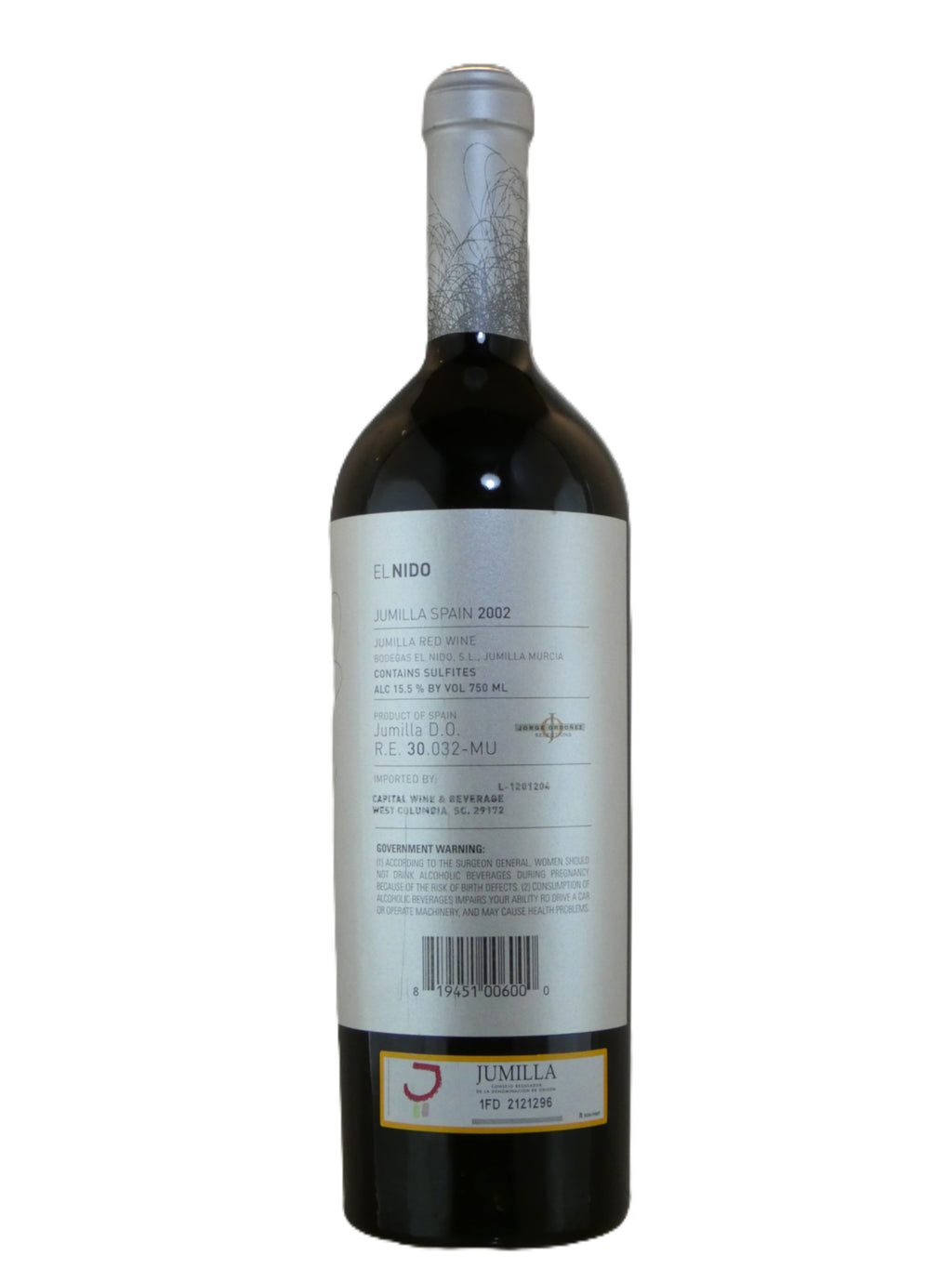 El Nido El Nido - 2002 (750ml)