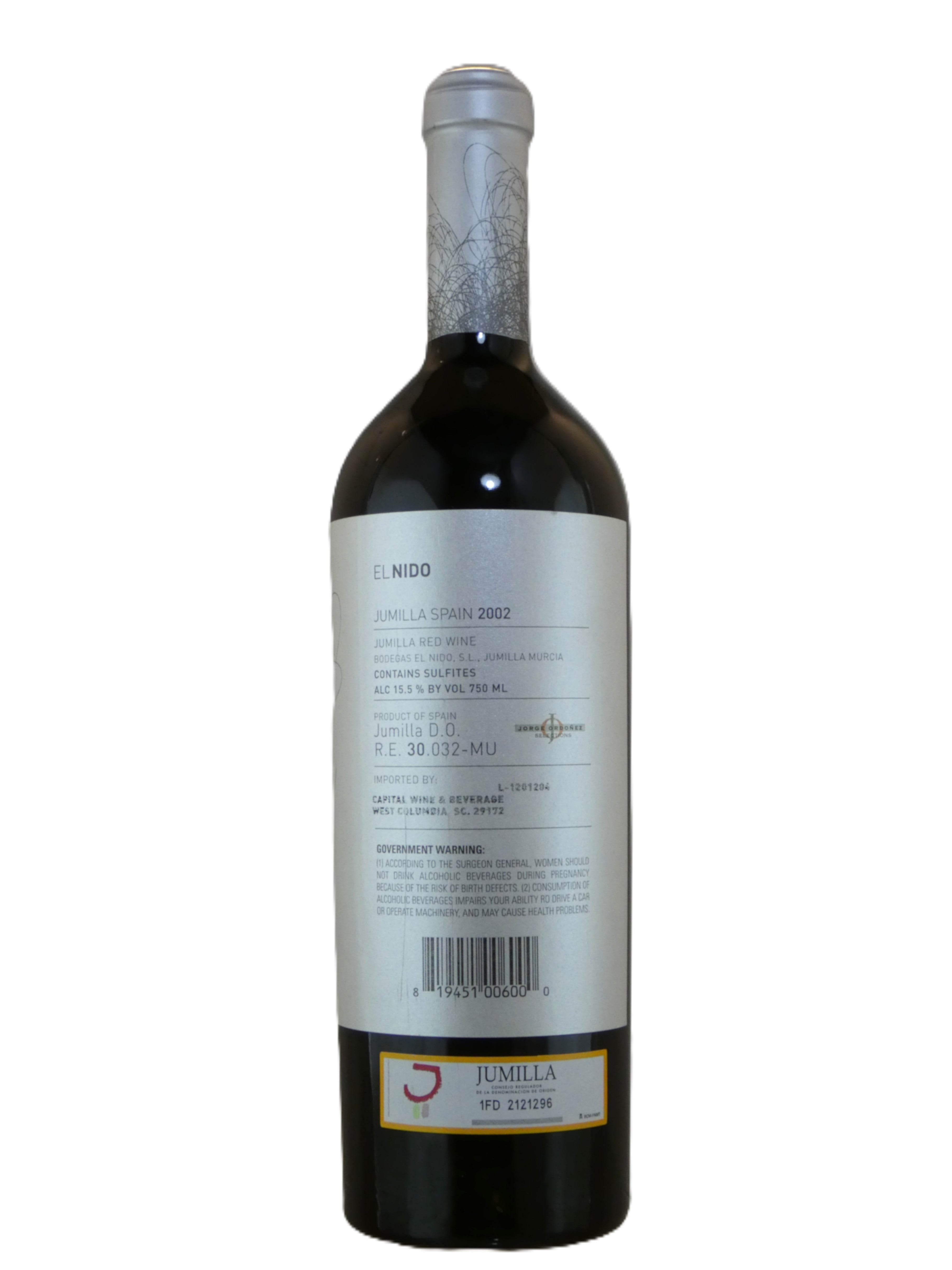 El Nido El Nido - 2002 (750ml)