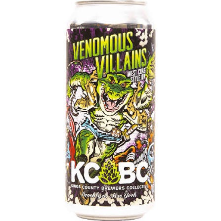 KCBC Venomous Villains WCIPA(16oz Can 4pk)