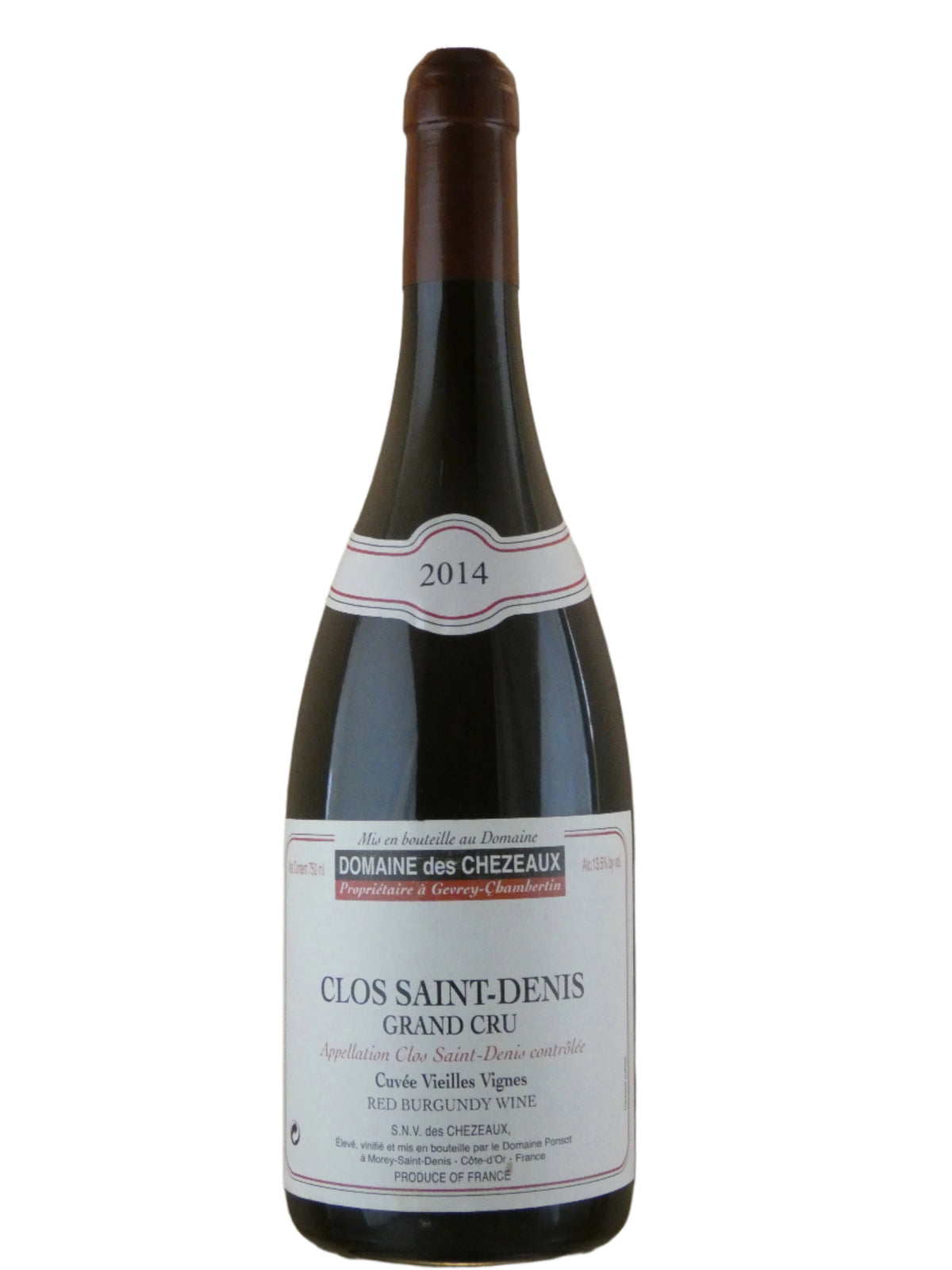 Domaine des Chezeaux Clos St. Denis VV (Ponsot) - 2014 (750ml)