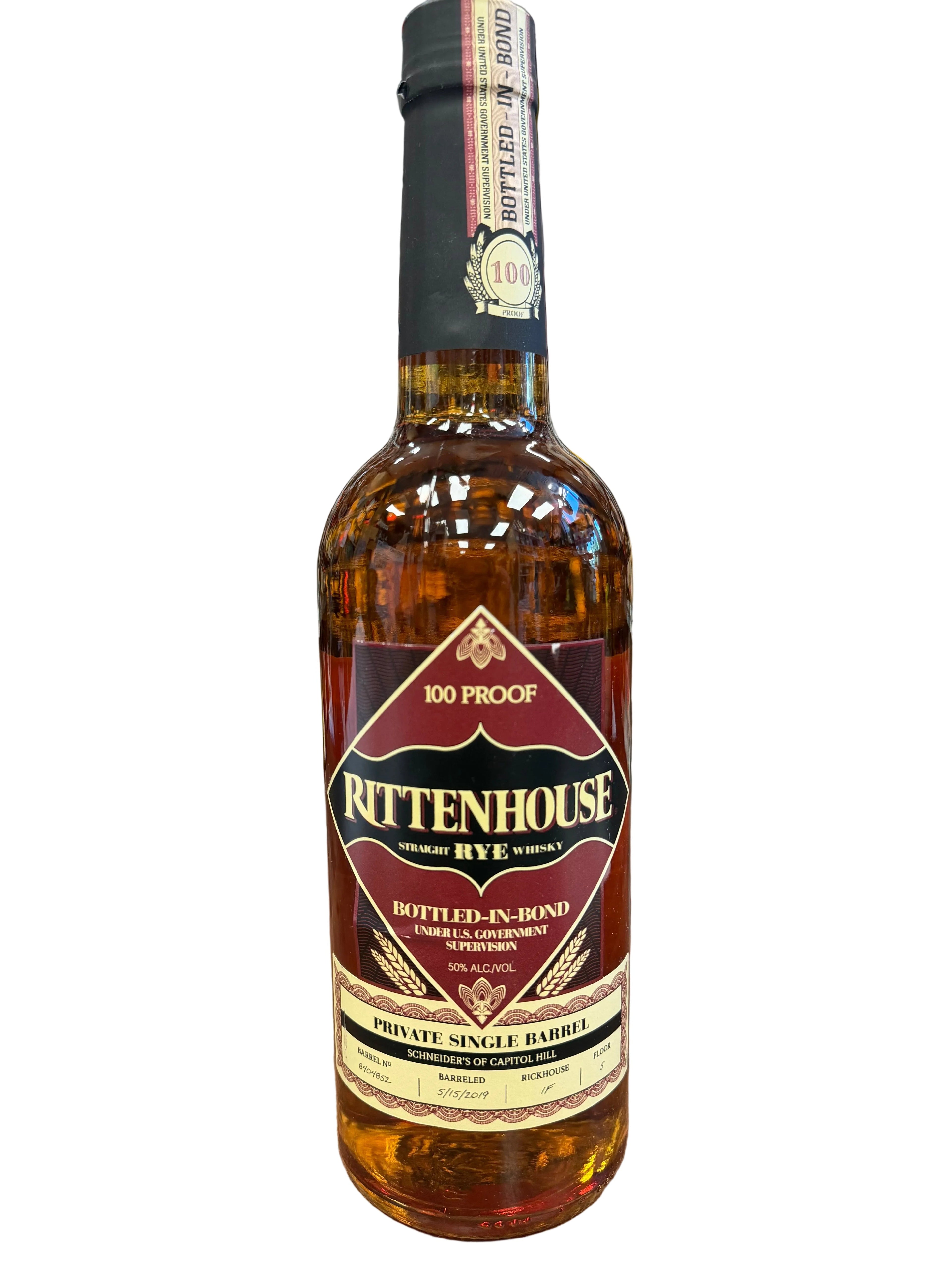 Rittenhouse Rye Schneider's Barrel Selection (750ml)
