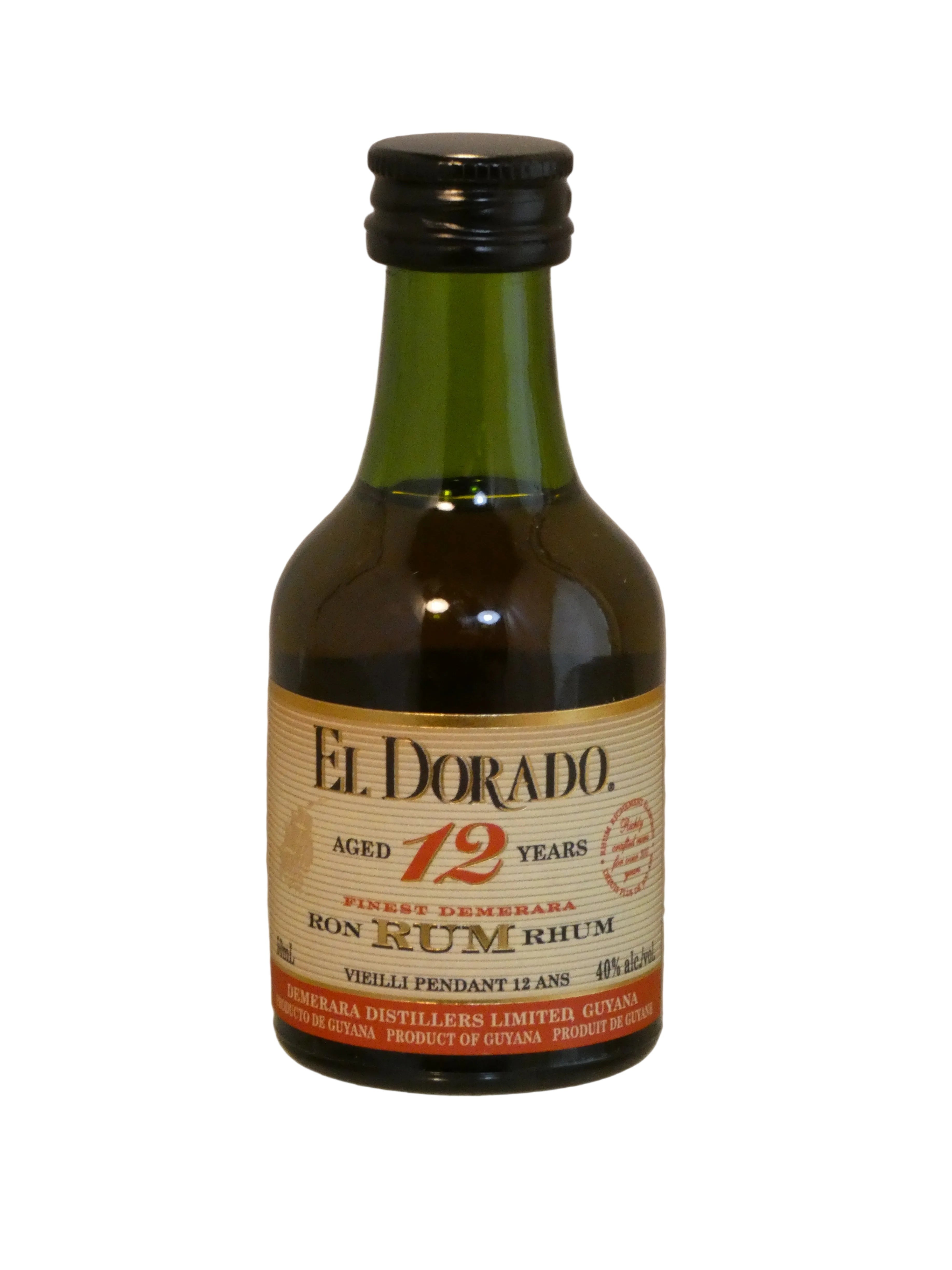 El Dorado 12 Year Old Rum (50ml)