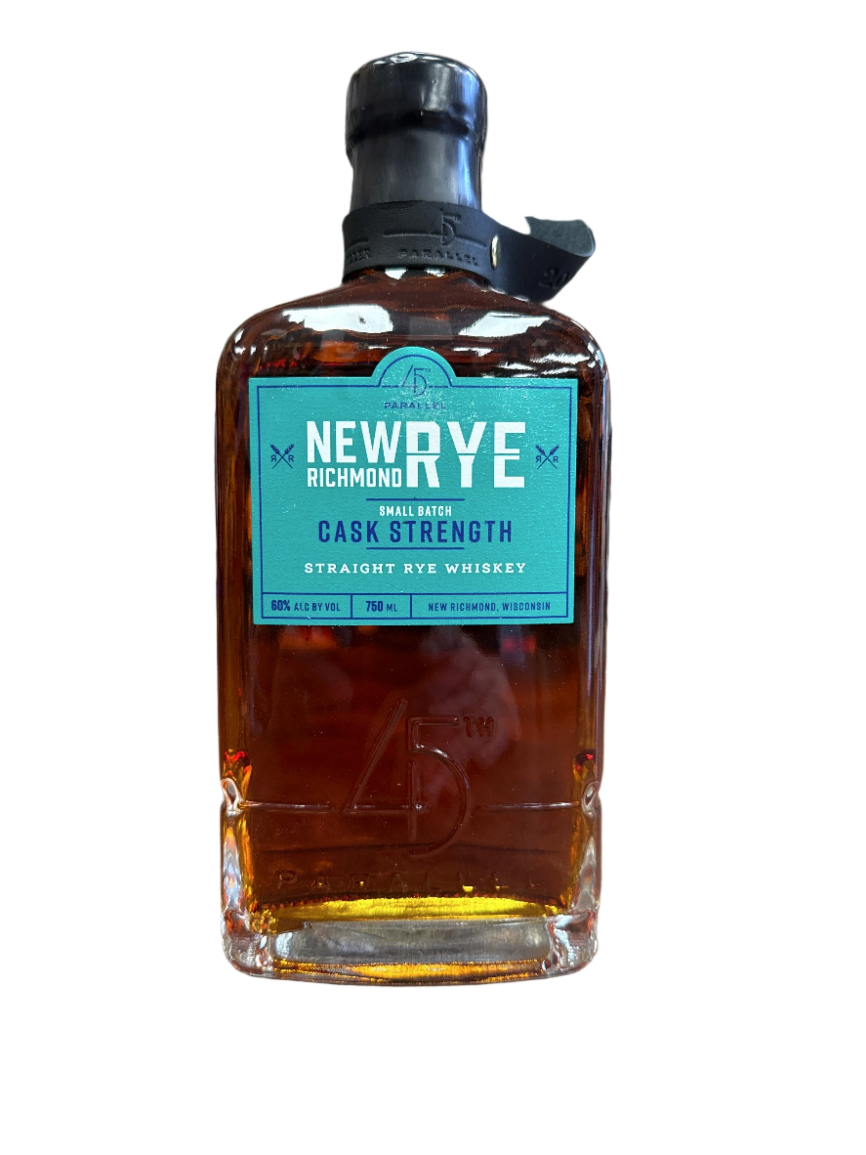 45th Parallel New Richmond Small Batch Cask Strength Rye Whiskey (750ml)