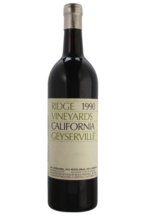 Ridge Vineyards Geyserville - 1990 (750ml)