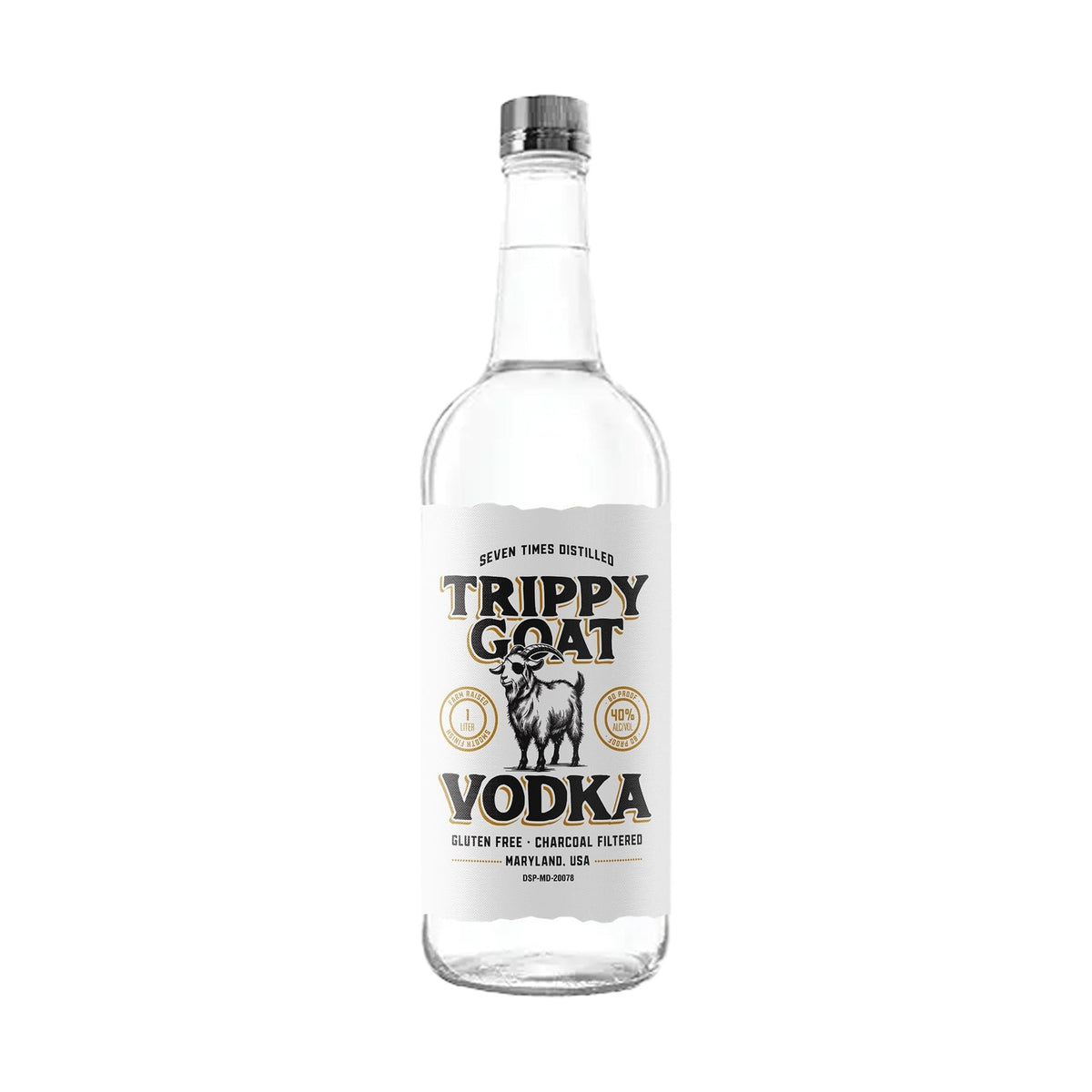 Trippy Goat Vodka (1 Liter)