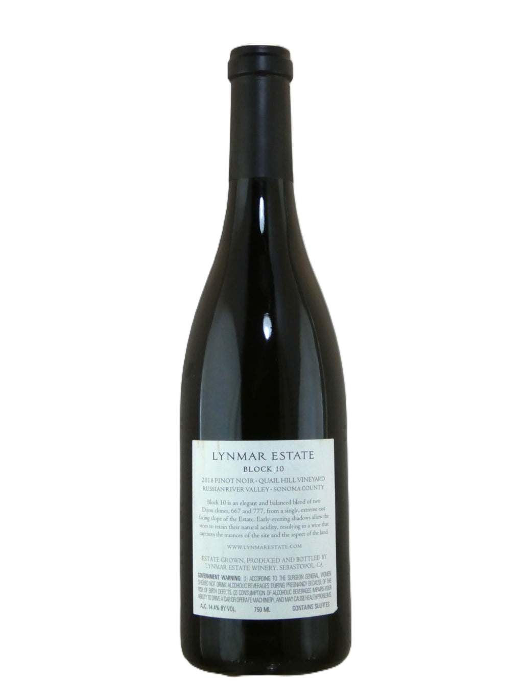 Lynmar Estate Pinot Noir Anisya’s Blend - 2018 (750ml)