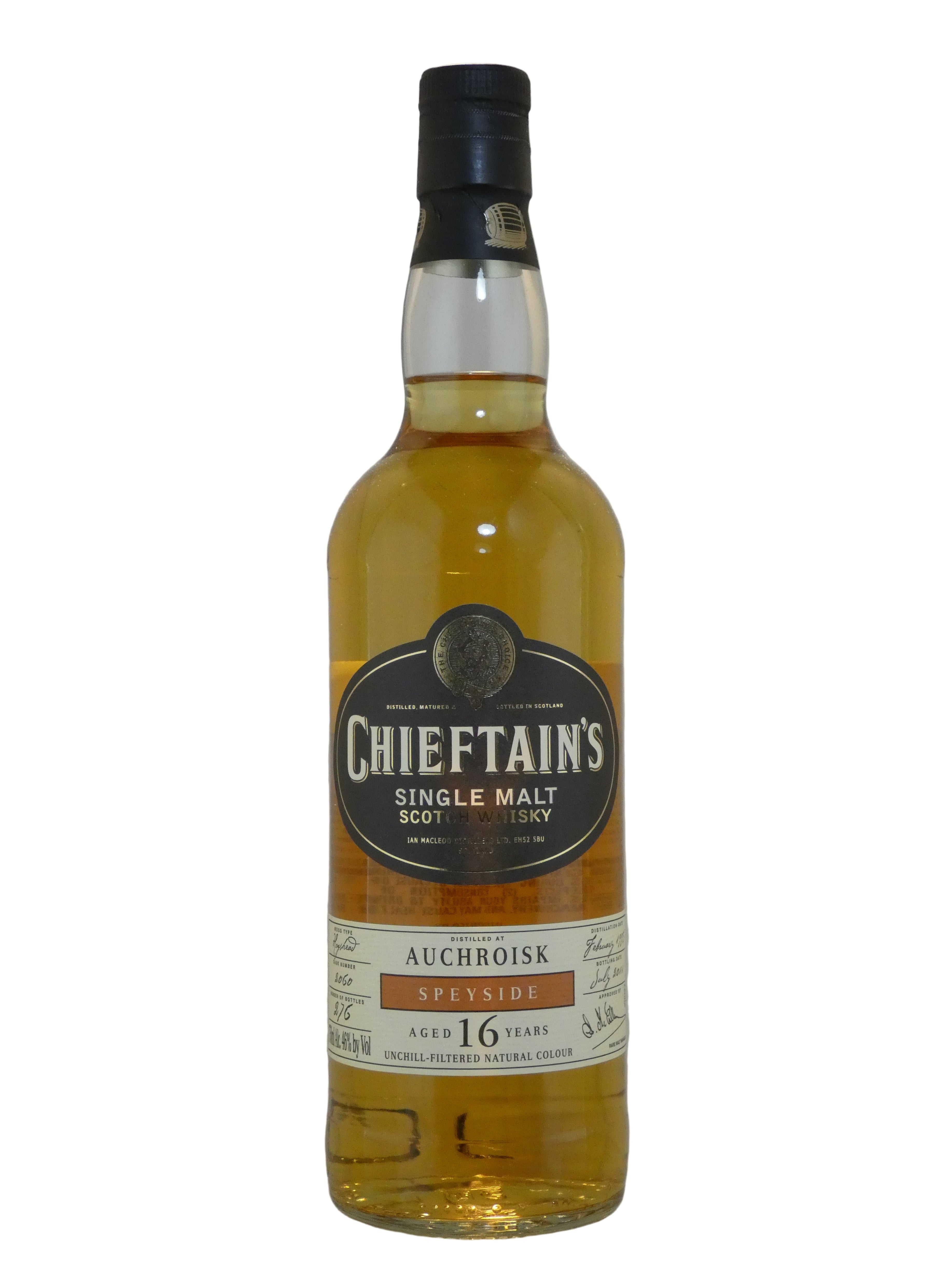 Chieftain’s Auchroisk 16 Year Old (750ml)