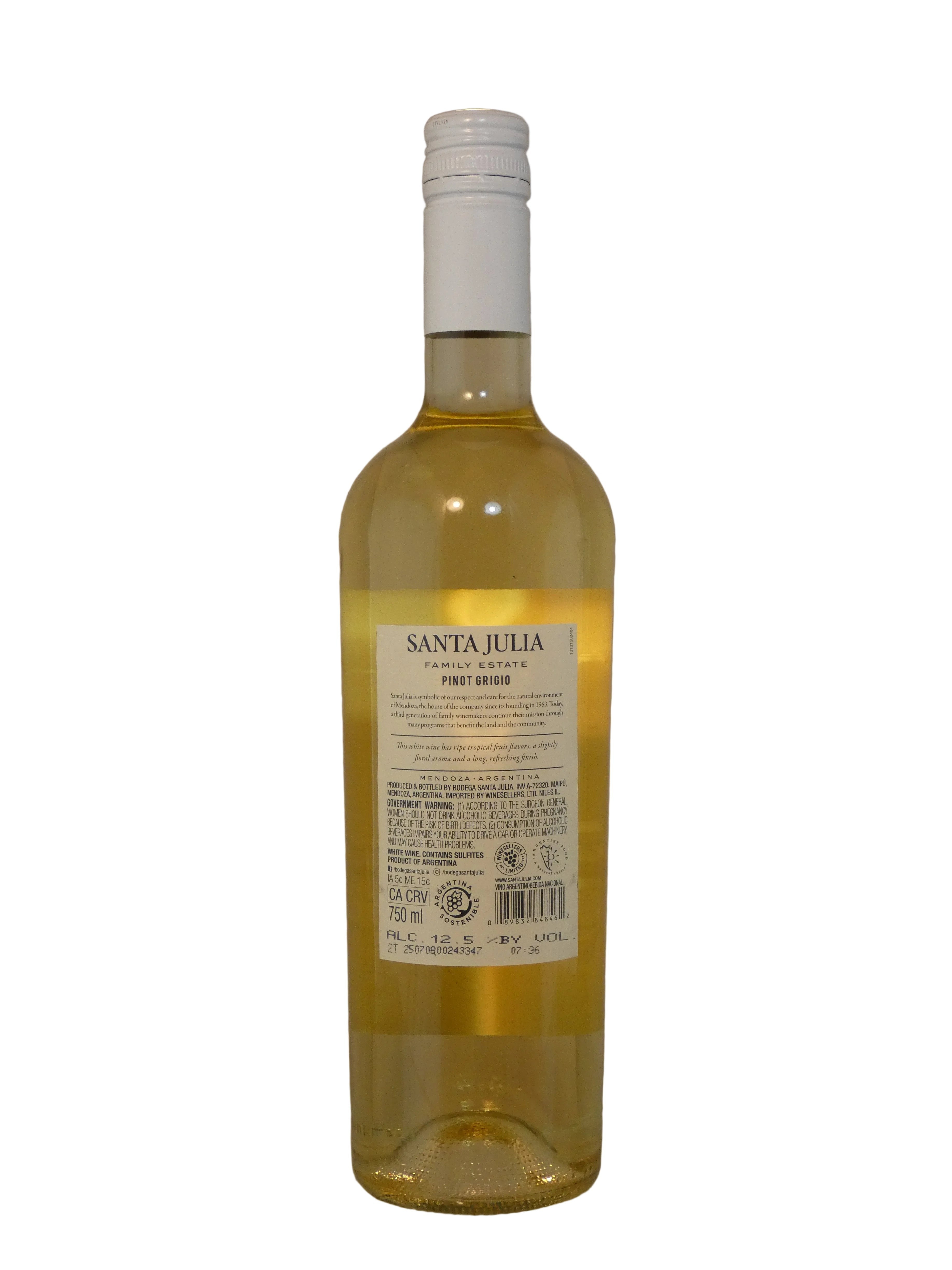 Santa Julia Estate Pinot Grigio - 2025 (750ml)