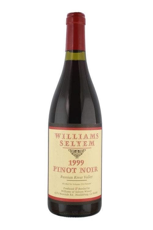 Williams Selyem Pinot Noir Russian River Valley - 1999 (750ml)