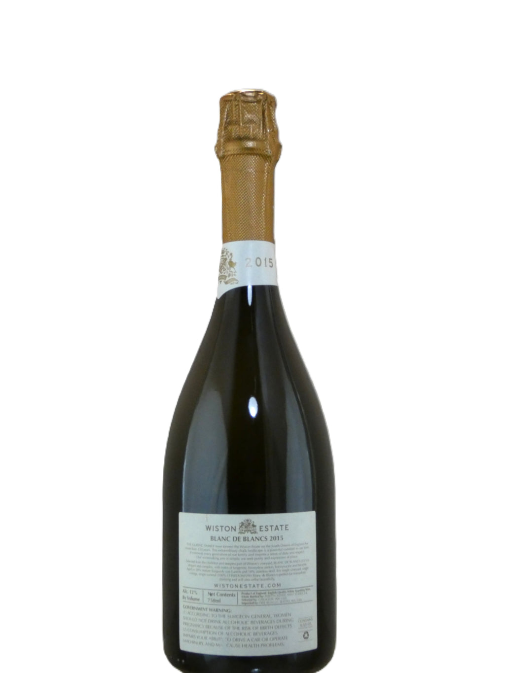 Wiston Estate Winery Blanc de Blancs - 2015 (750ml)