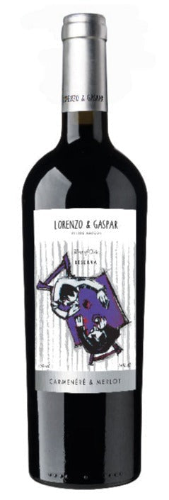 Vina Tinajas Lorenzo & Gaspar Carmenere & Merlot Reserve - 2021 (750ml)