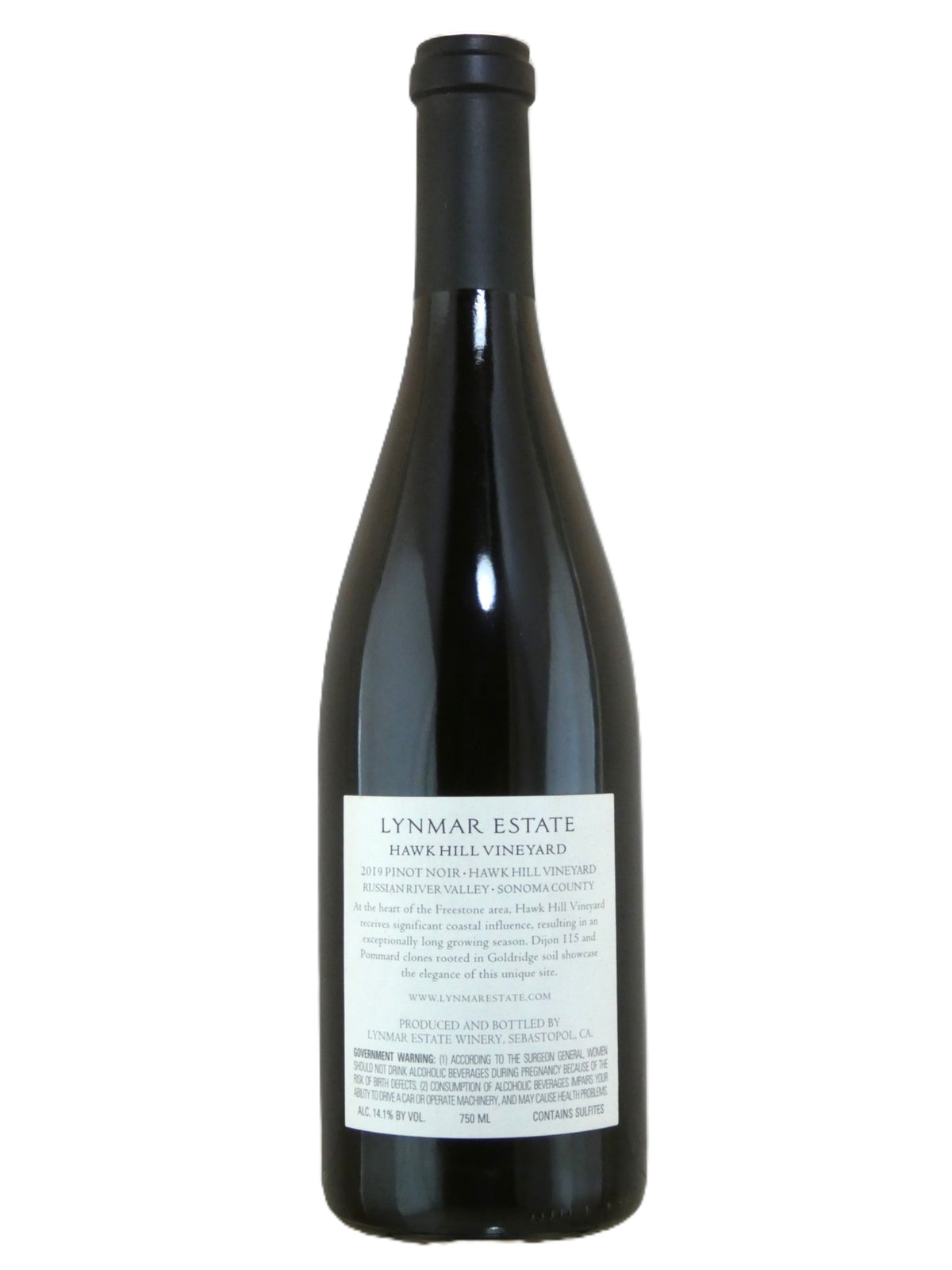 Lynmar Estate Hawk Hill Pinot Noir - 2008 (750ml)