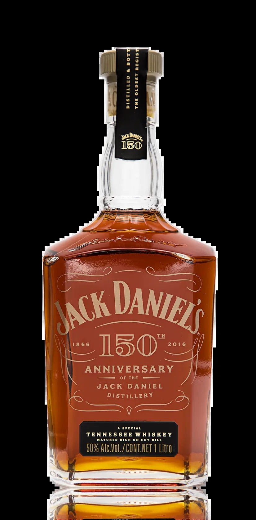 Jack Daniel's 150th Anniversary Decanter with Box - 2016 Release (1L)