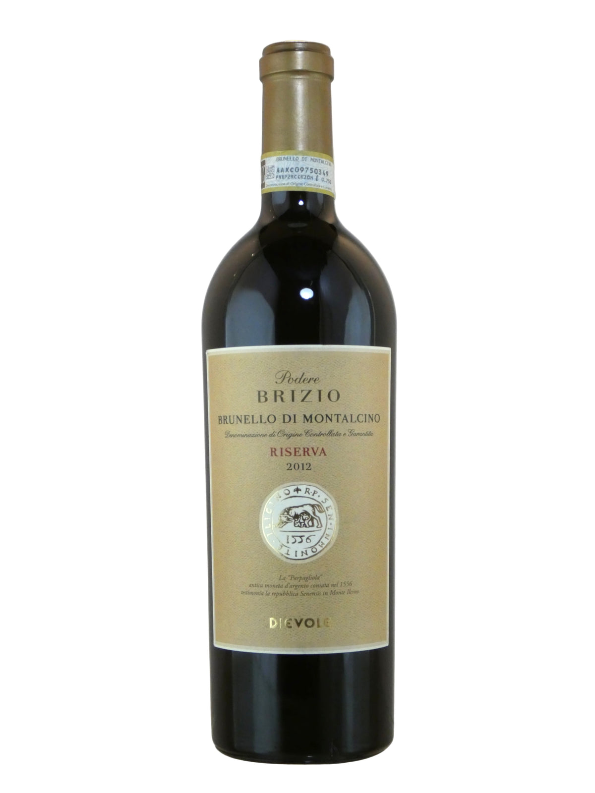 Podre Brizio Brunello Di Montalcino Riserva - 2012 (750ml)