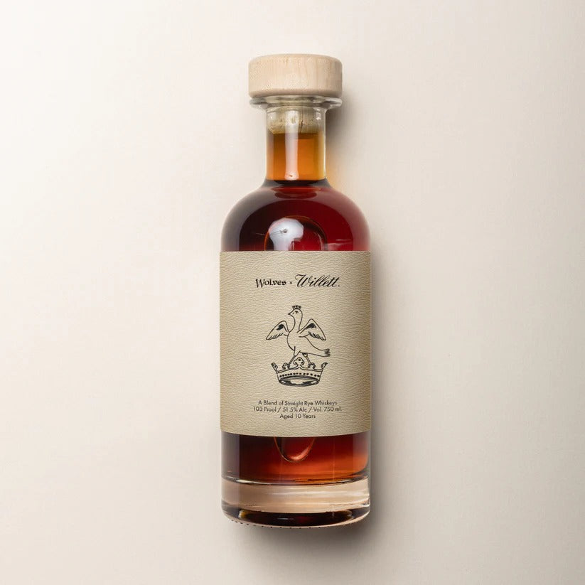 Wolves x Willett Rye Whiskey Batch 3 (750ml)
