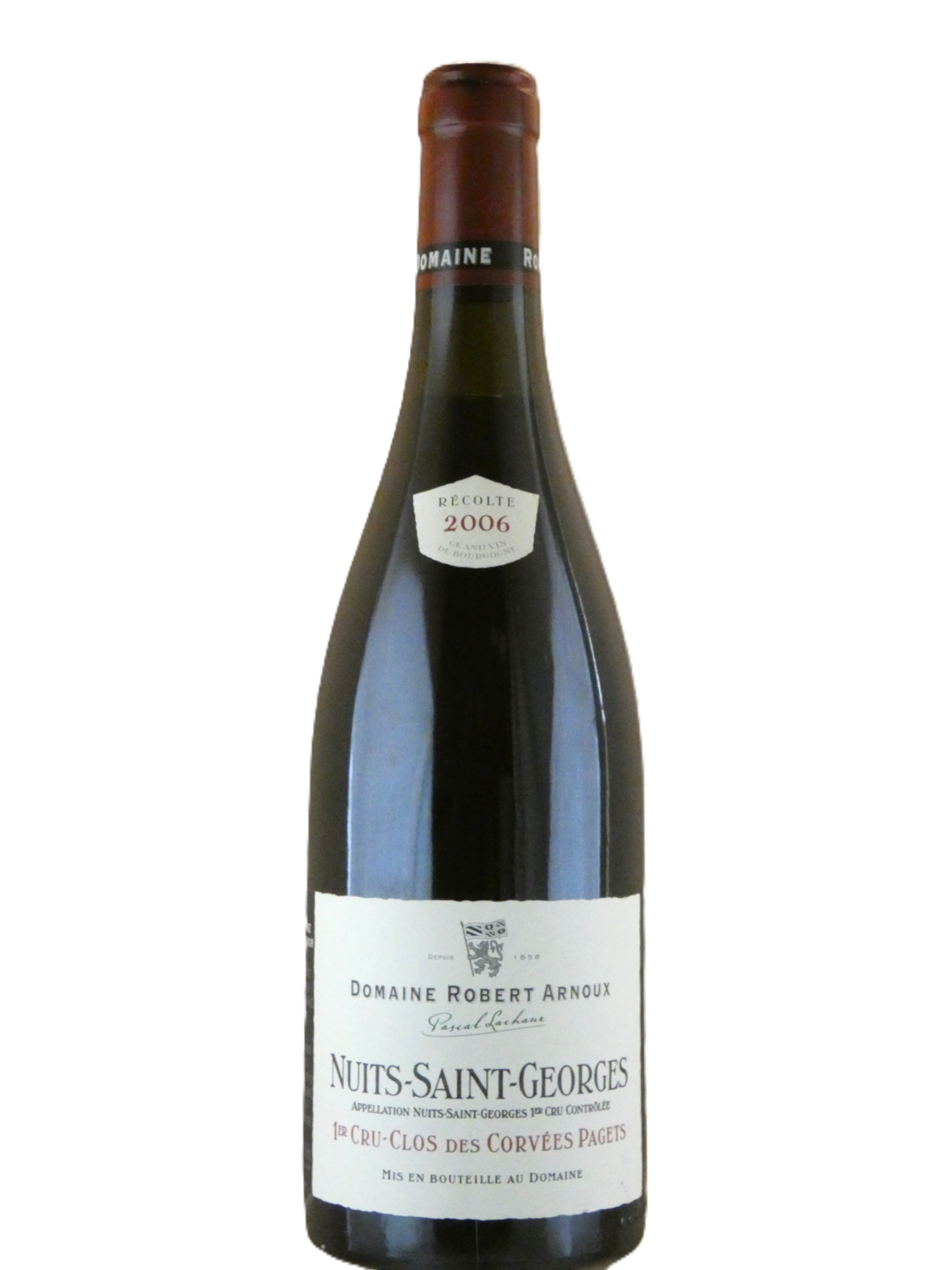 Robert Arnoux Nuits Saint Georges 1er Cru Clos des Corvees Pagets - 2006 (750ml)