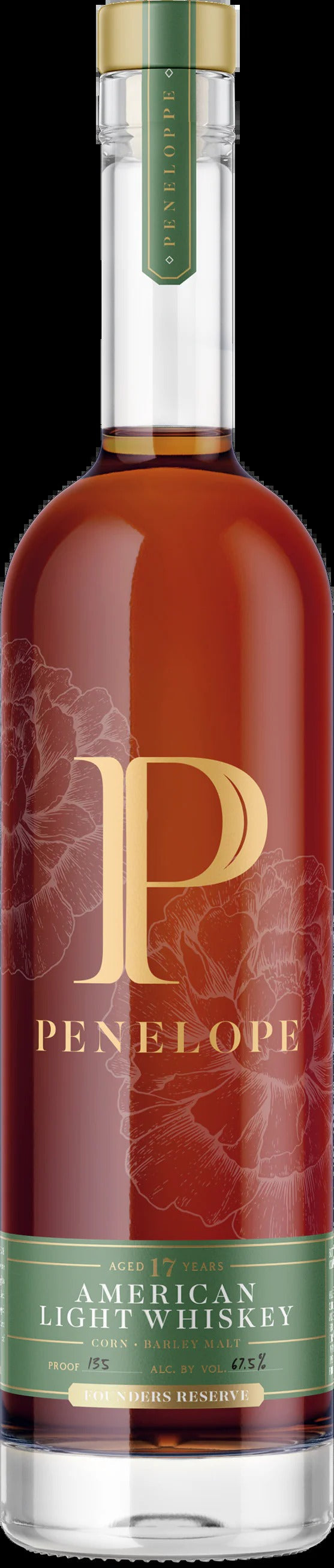 Penelope 17 Year Old American Light Whiskey (750ml)