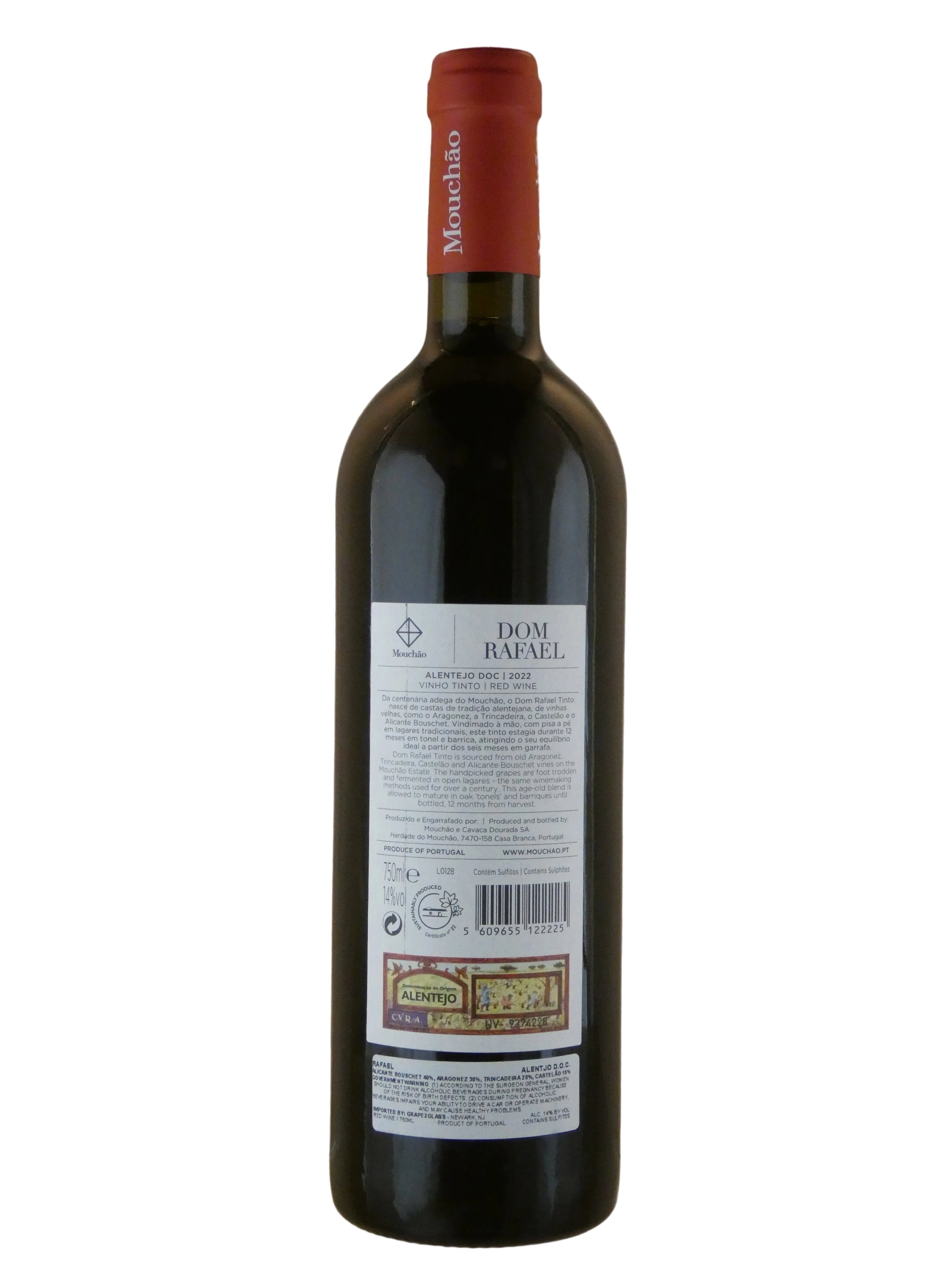Herdade do Mouchao Dom Rafael Tinto - 2022 (750ml)