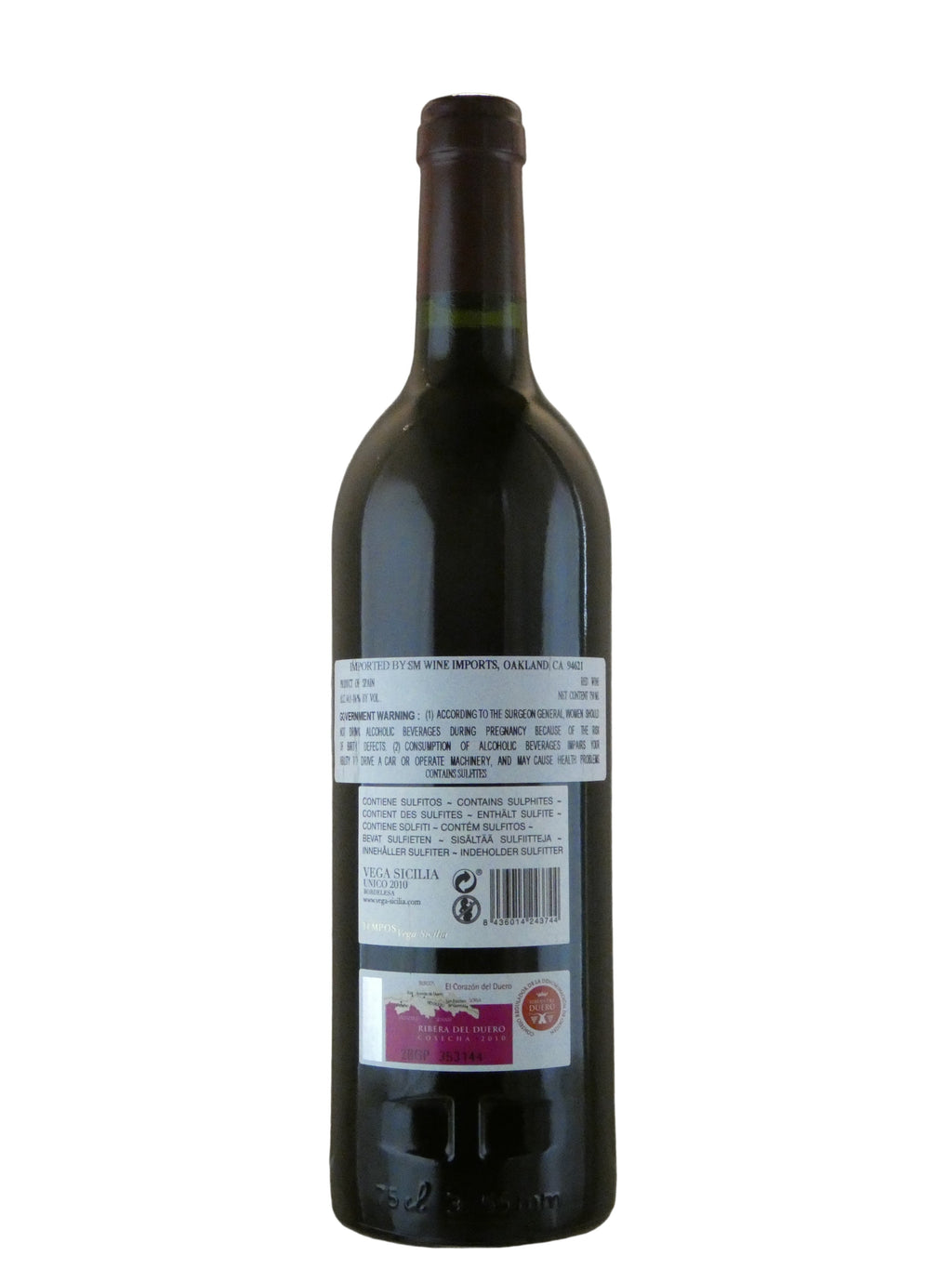 Vega Sicilia Unico Gran Reserva - 2010 (750ml)