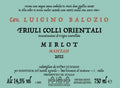 Luigino Balozio Merlot Manzan - 2022 (750ml)