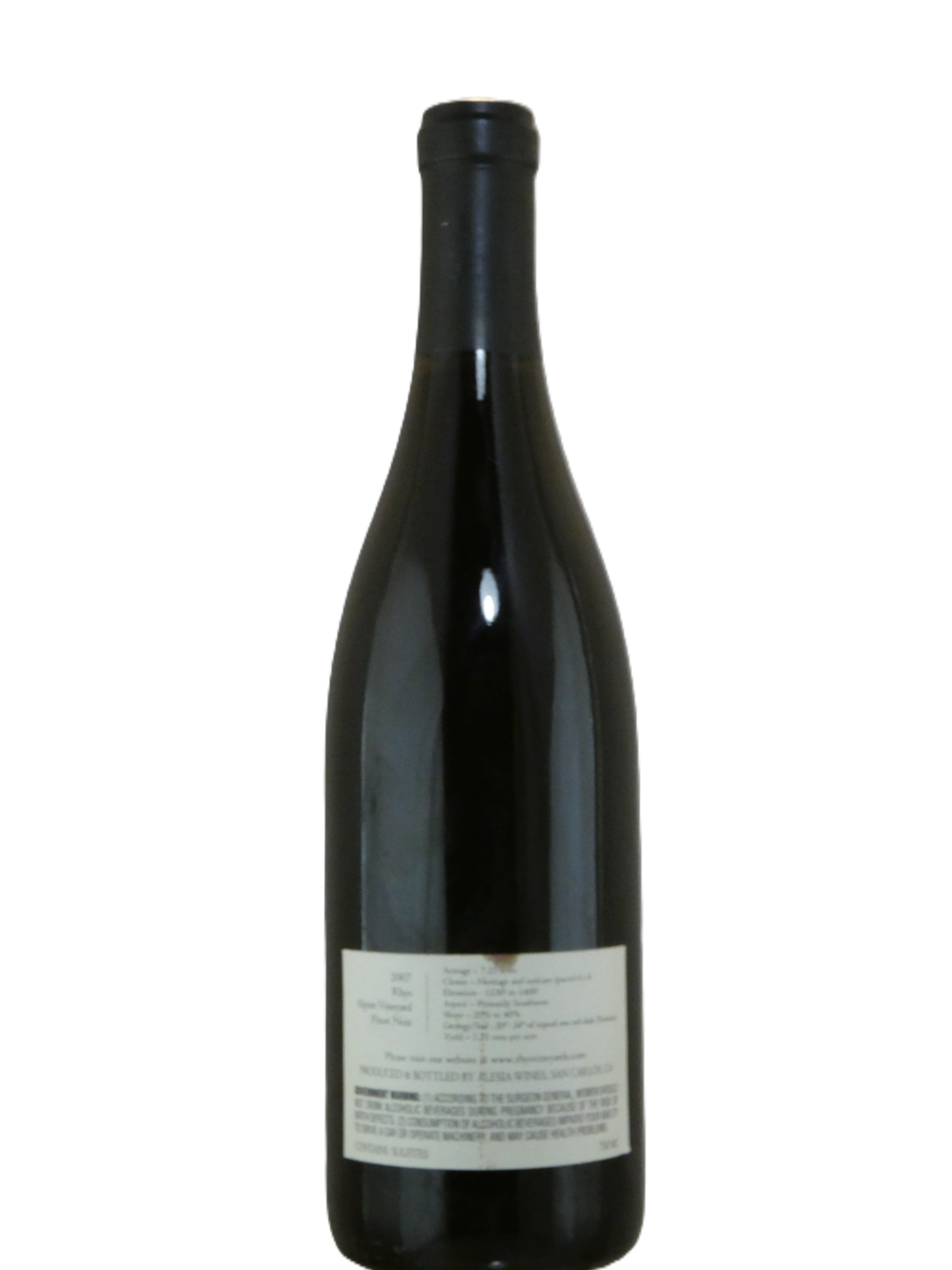 Rhys Vineyards Pinot Noir Home Vineyard - 2007 (750ml)