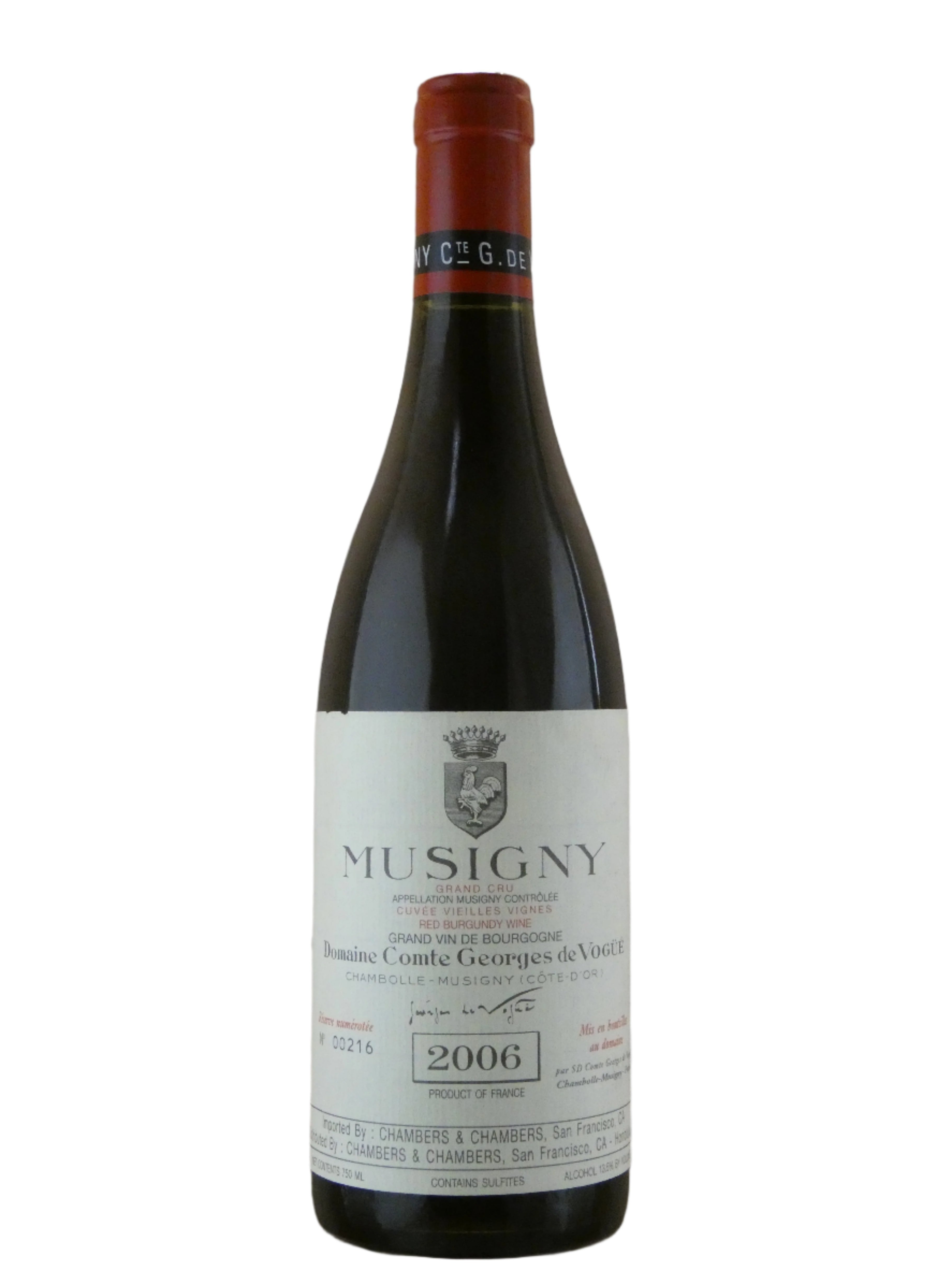 Comte Georges de Vogue Musigny Grand Cru Cuvee Vieilles Vignes- 2006 (750ml)