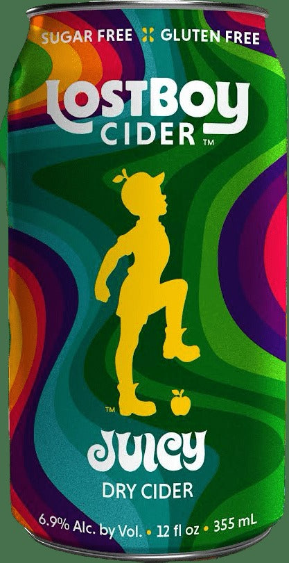 Lost Boy Hard Cider Juicy (12oz Can 4Pk)