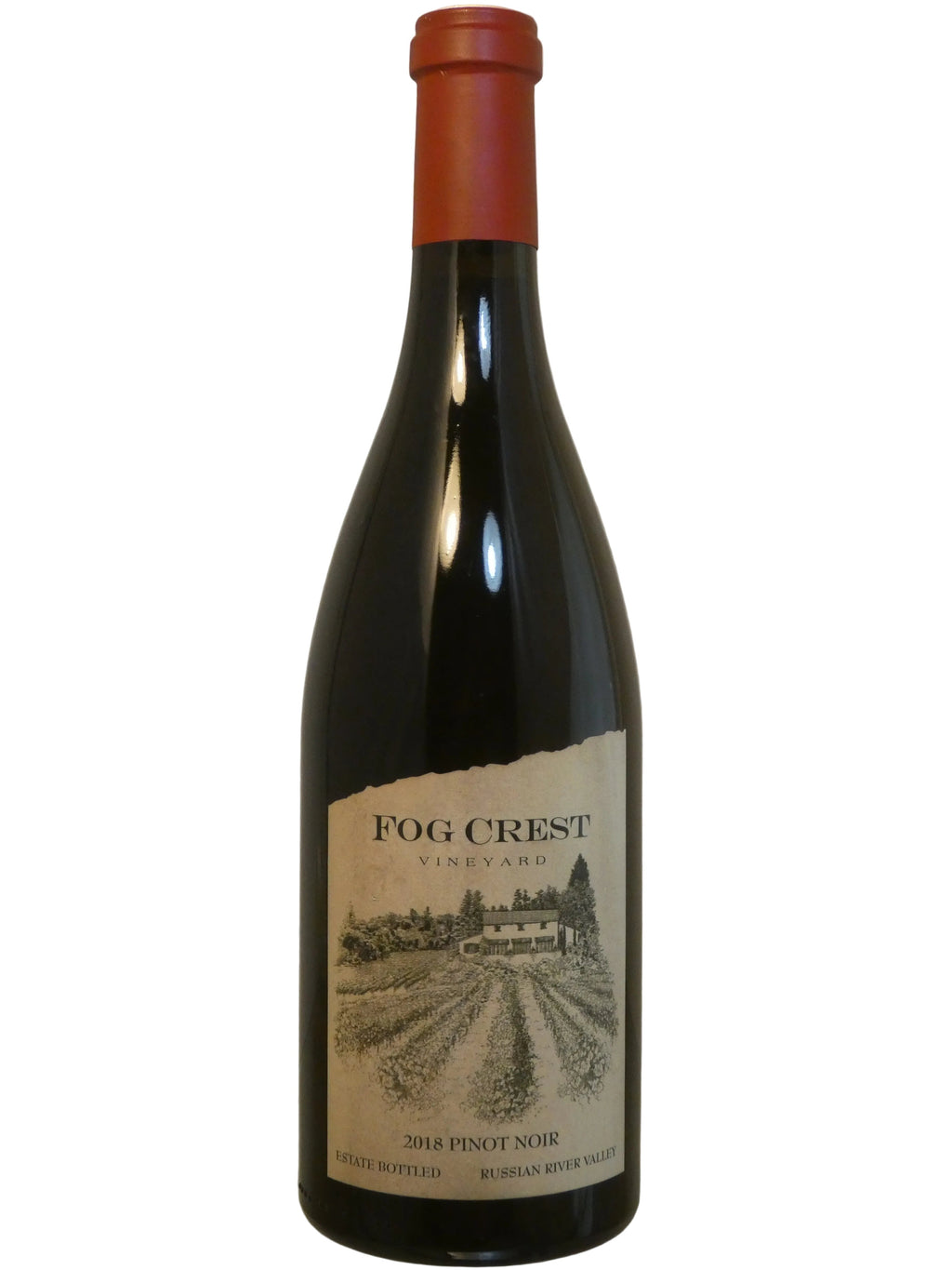 Fog Crest Estate Vineyard Pinot Noir - 2018 (750ml)