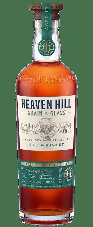 Heaven Hill Grain to Glass Limited Edition Chinquapin Oak Rye (750ml)