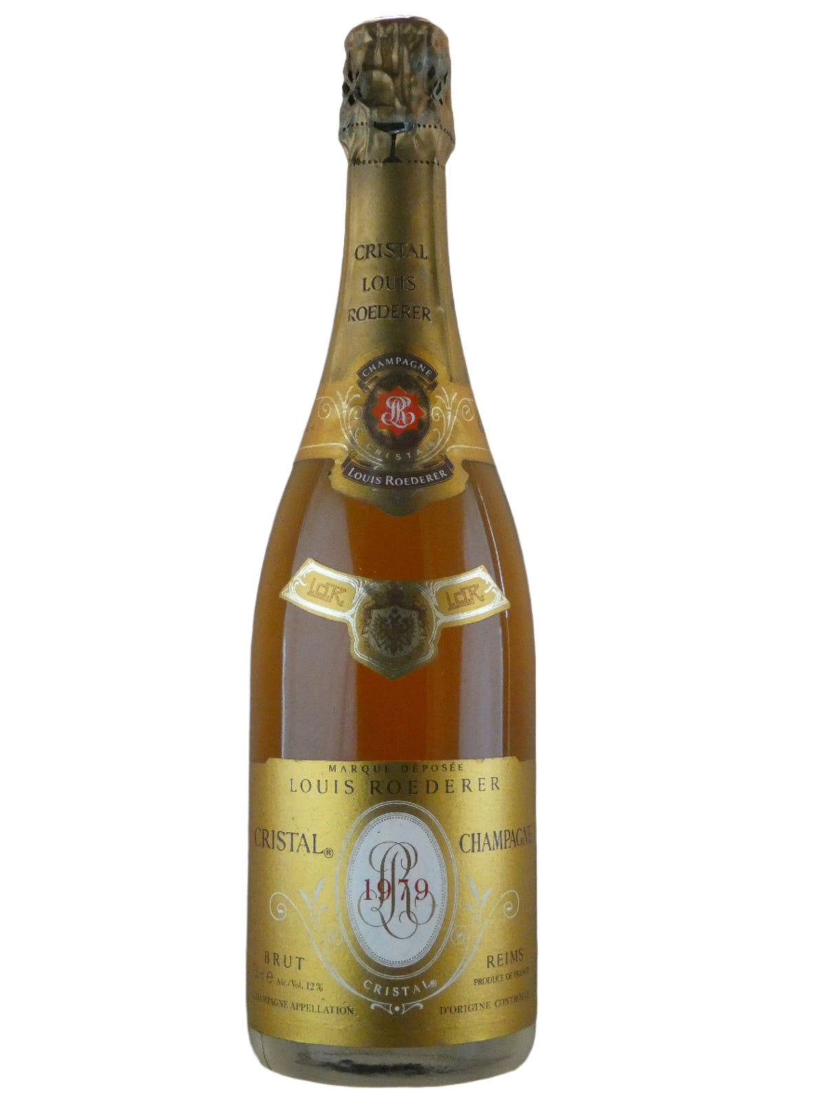 Roederer Cristal (Low Fill, Dark Color) - 1979 (750ml)