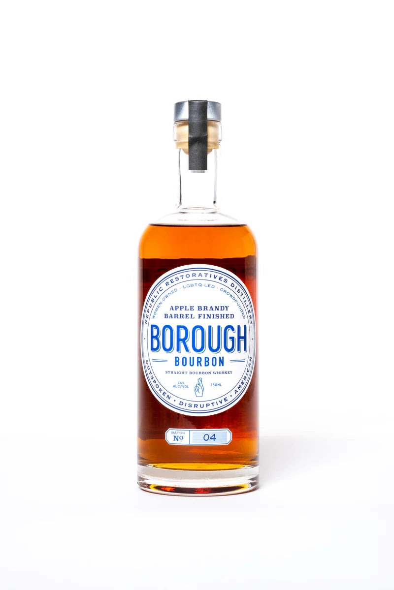 Republic Restoratives Borough Straight Bourbon Batch No. 04 Apple Brandy Cask (750ml)