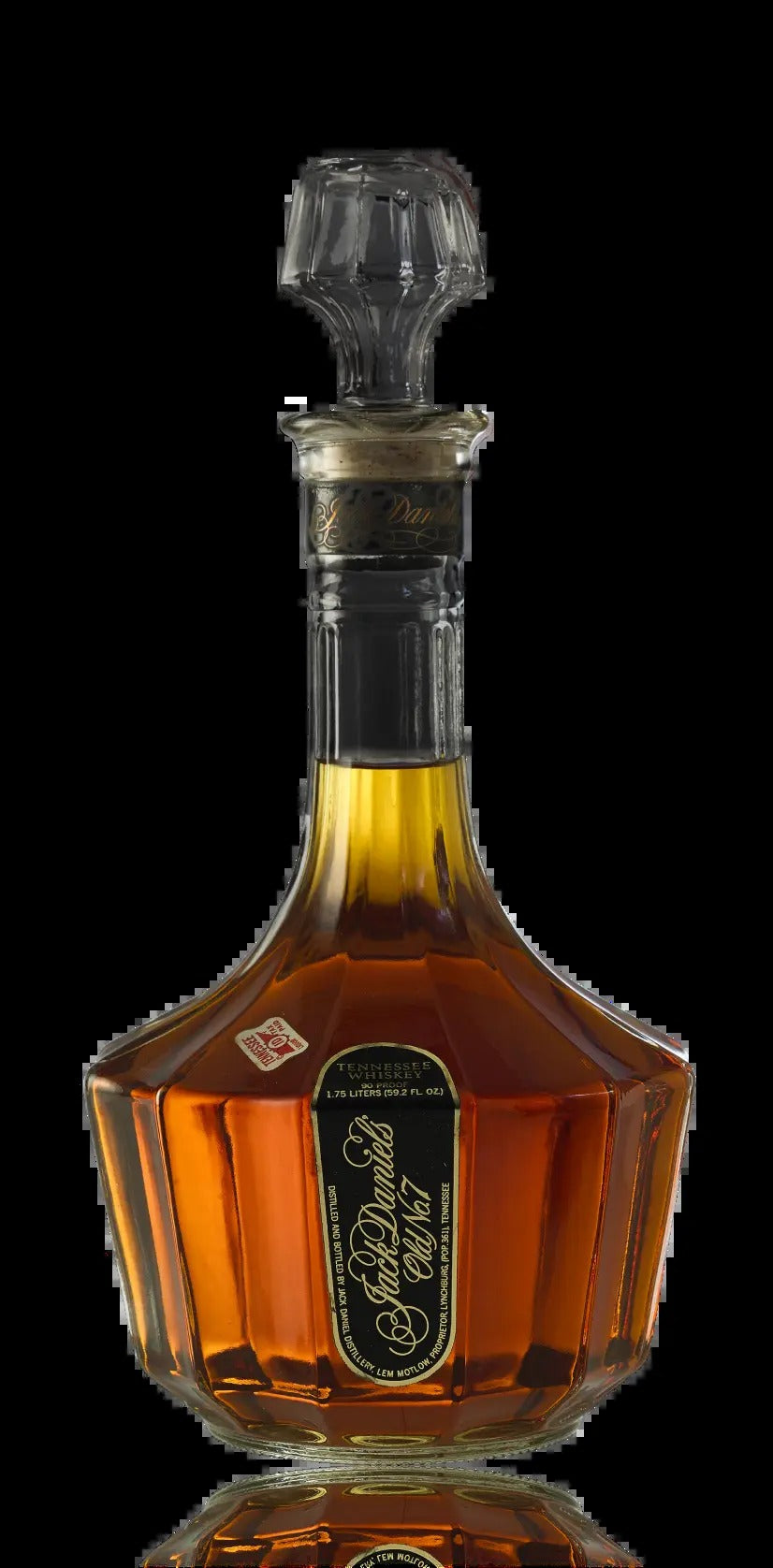 Jack Daniel's Silver Cornet Decanter - 1986 Release (1.75L)