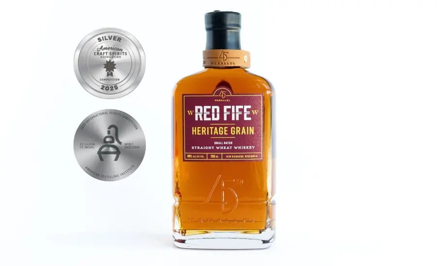 45th Parallel Red Fife Wheated Whiskey (750ml)
