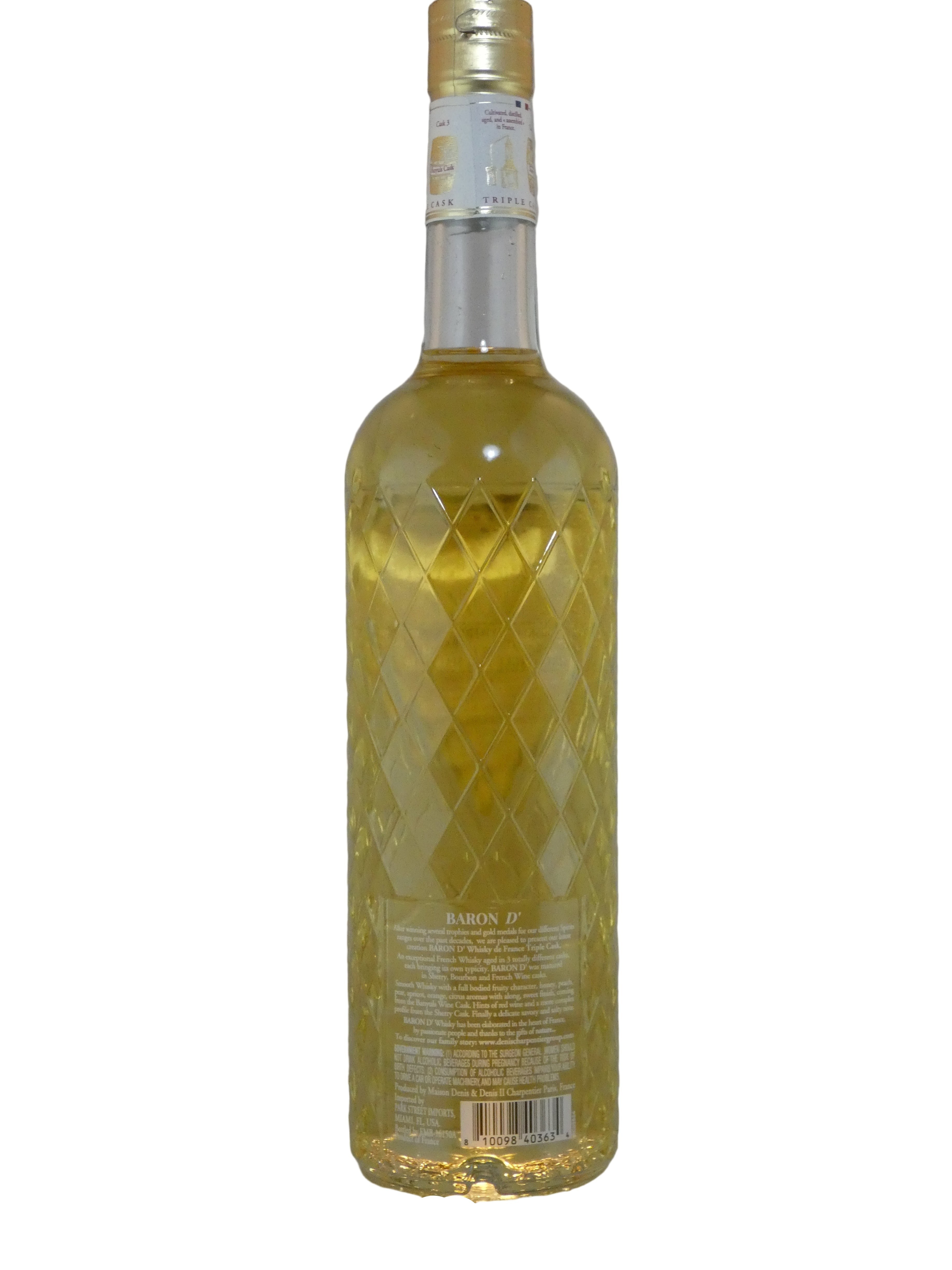Baron D Prince Reserve Triple Cask (700ml)