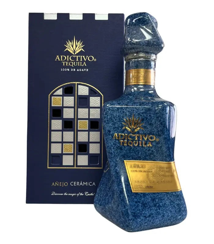 Adictivo Ceramica Limited Edition Tequila Anejo (750ml)