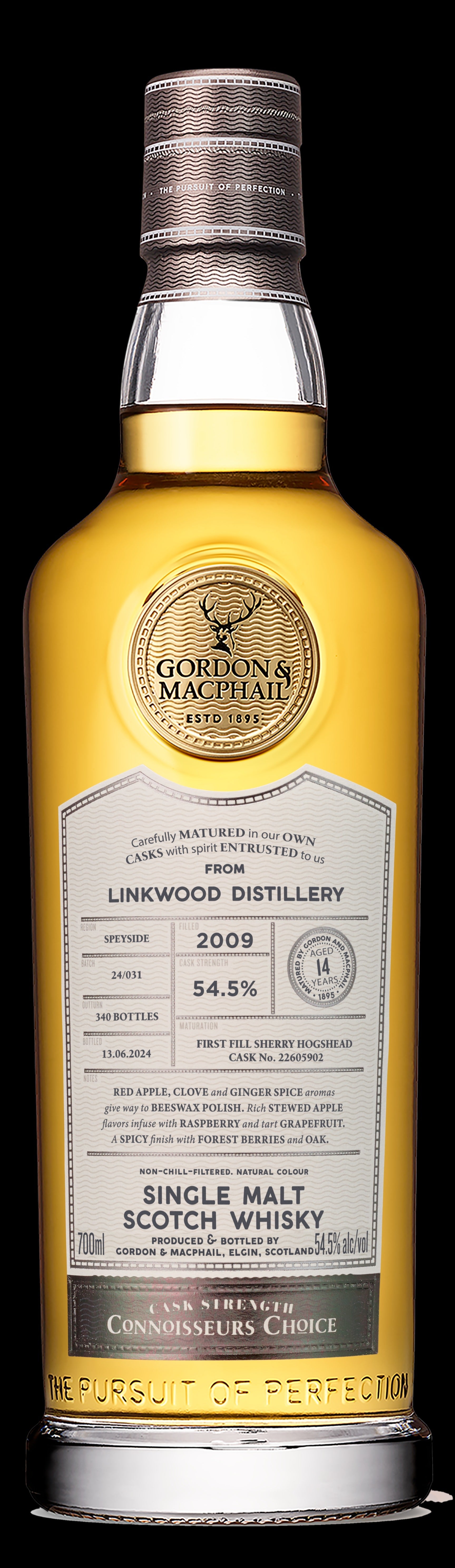 Gordon & MacPhail Connoisseurs Choice Linkwood 14-Year Vintage 2009 (700ml)