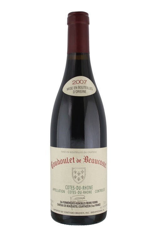 de Beaucastel Côtes du Rhône Coudoulet de Beaucastel - 2007 (750ml)