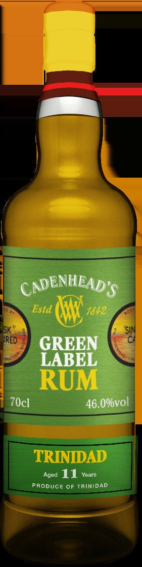 Cadenhead Green Label Trinidad Rum 11-year 2011 (700ml)
