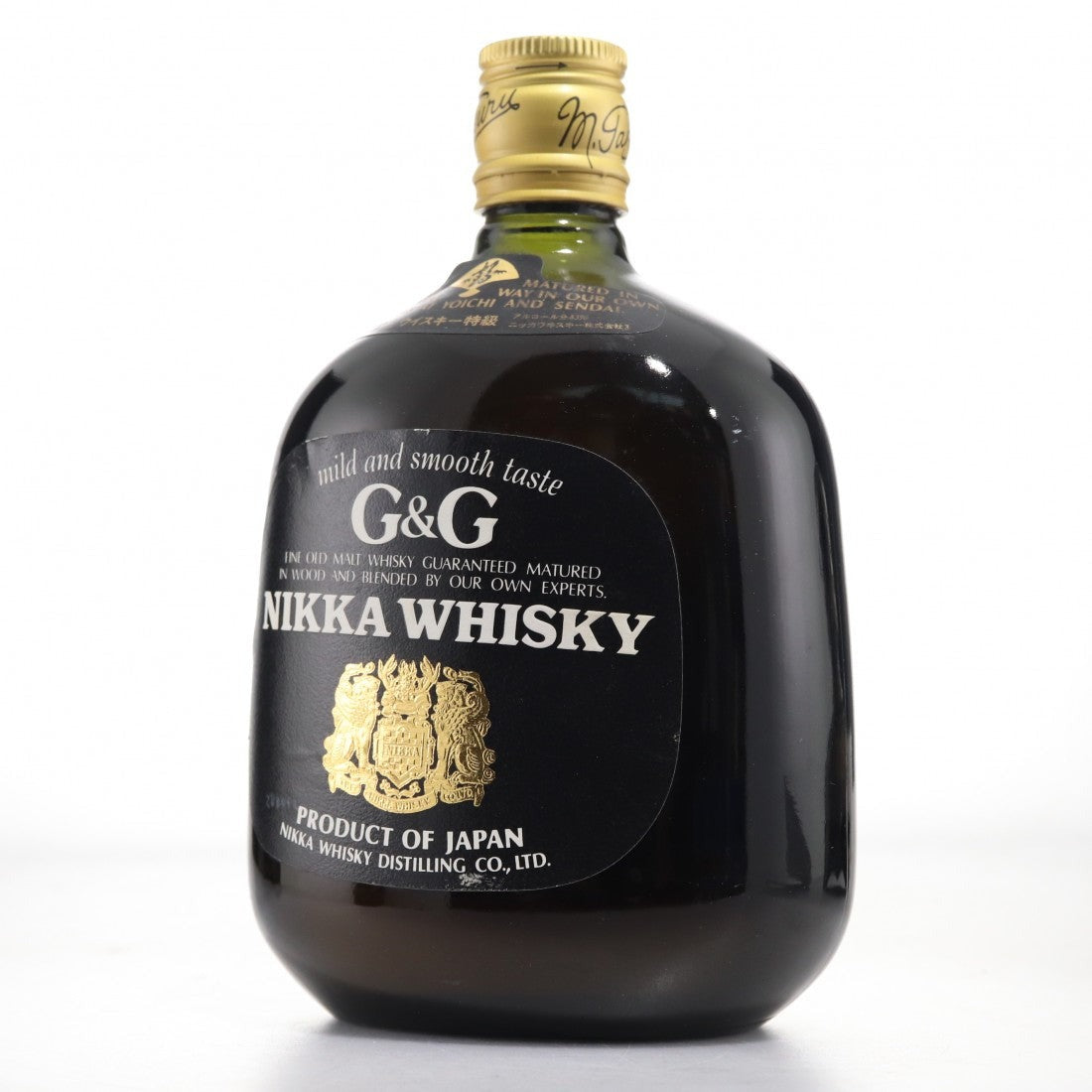 Nikka G&G Black Label Bottling 1980's Release (750ml)