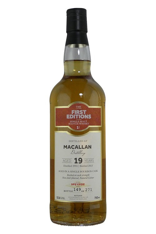 Macallan Speyside (Aged 19 years) The First Editions 1993-2013 (750ml)