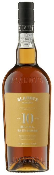 Blandy's Bual 10 Year Old - NV (750ml)