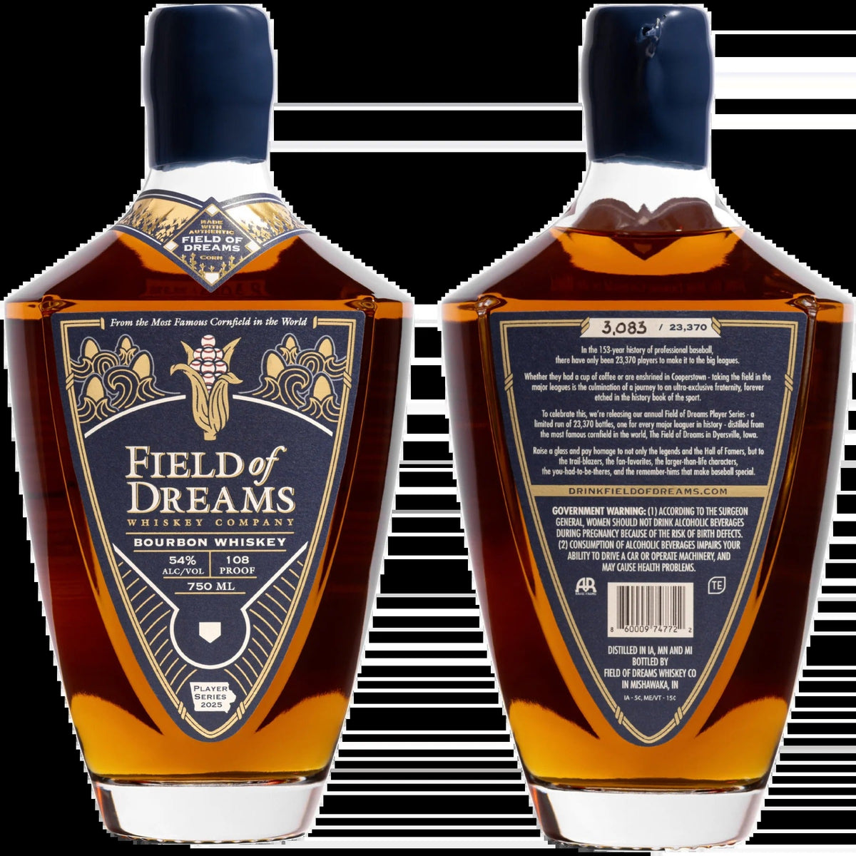 Field of Dreams Players Series Whiskey (750ml)