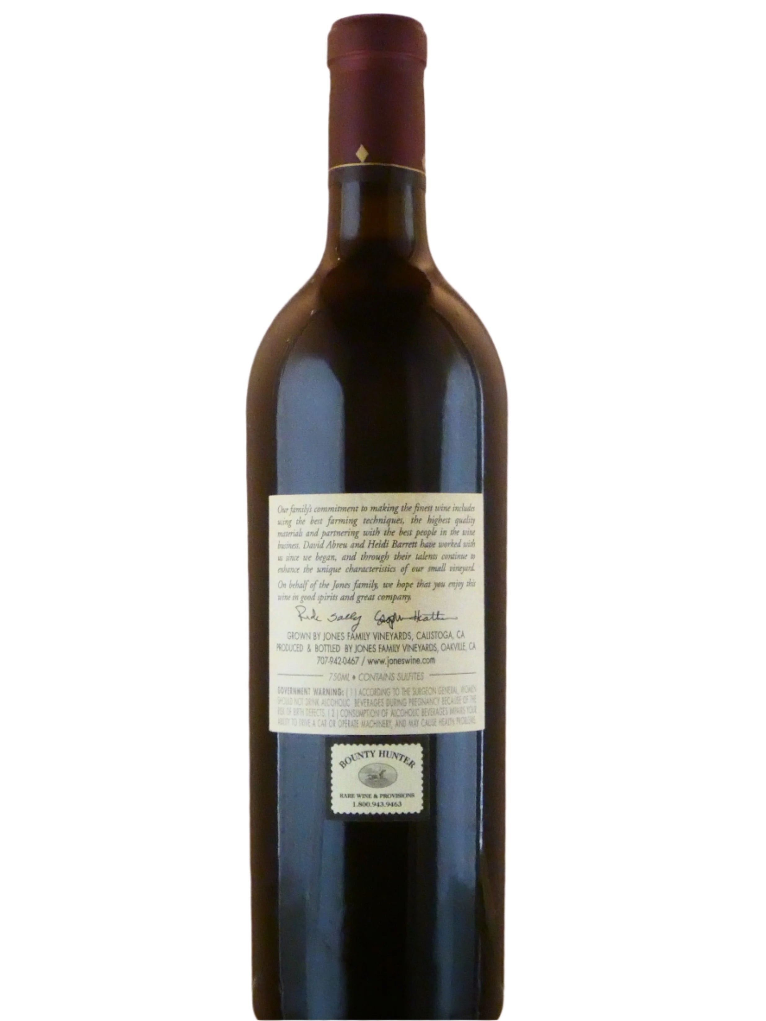 Jones Napa Cabernet Sauvignon - 2005 (750ml)