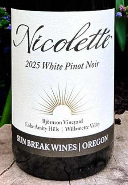 Sun Break White Pinot Noir Nicolette - 2023 (750ml)