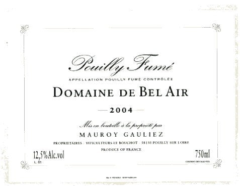 Dom de Bel Air Pouilly Fume - 2023 (750ml)