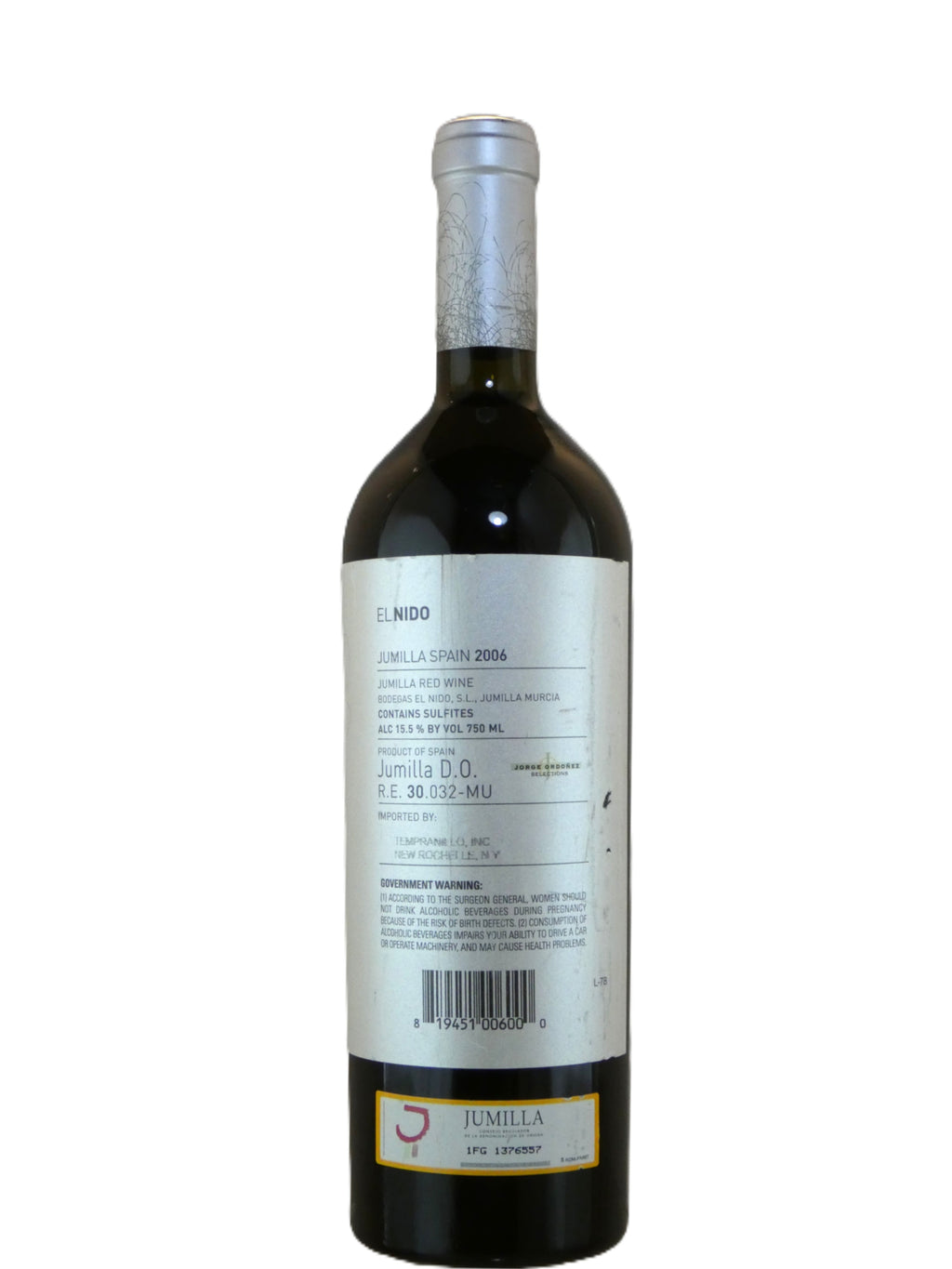 El Nido El Nido - 2006 (750ml)