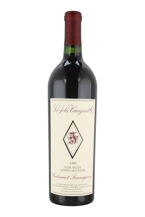 La Jota Howell Mountain Cabernet Sauvignon - 1986 (750ml)